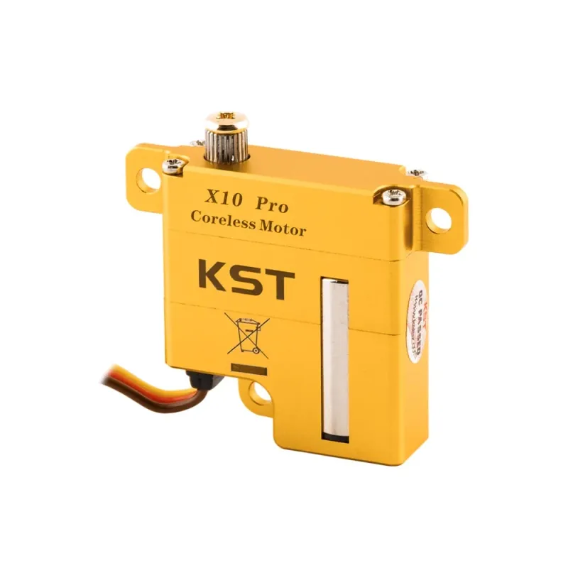KST X10 Pro-A Digital Metal Gear Servo 11.5Kgf.cm 0.10sec für Wettbewerbssegelflugzeuge und Großsegler KST X10 Pro-A Digital Metal Gear Servo 11.5Kgf.cm 0.10sec für Wettbewerbssegelflugzeuge und Großsegler