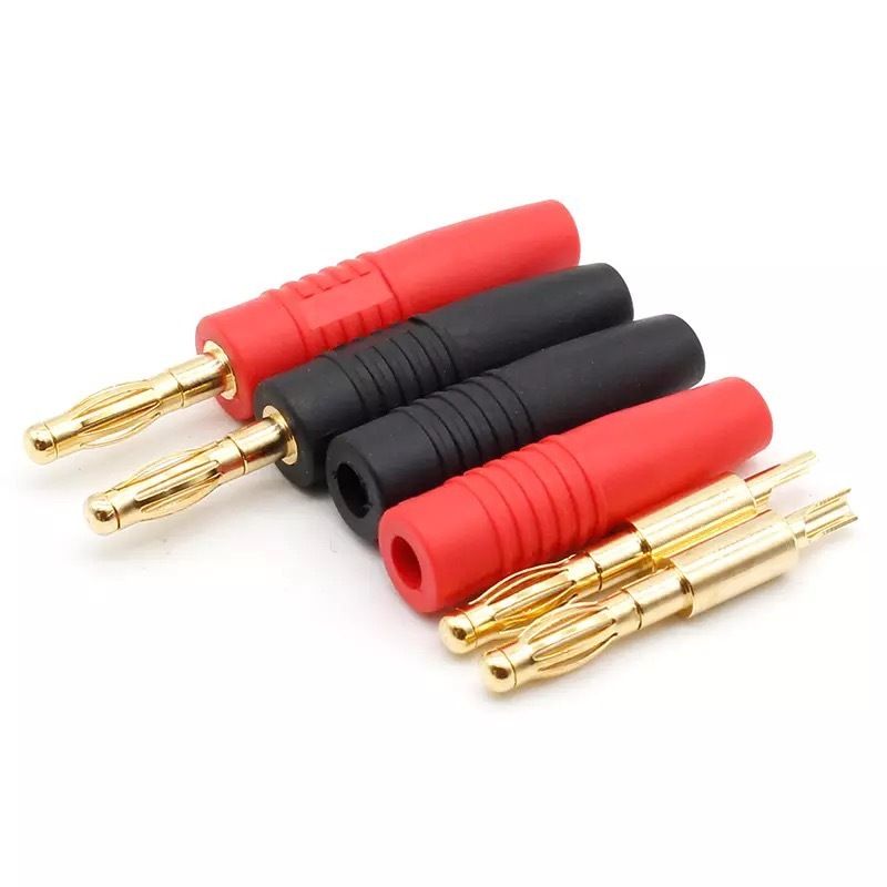 Bananen-Stecker (4 mm) 1 Paar Bananen-Stecker (4 mm) 1 Paar