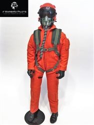 SCALE Full-Body Jet Pilot 1/4.5 - 1/4 Scale, 15" Orange