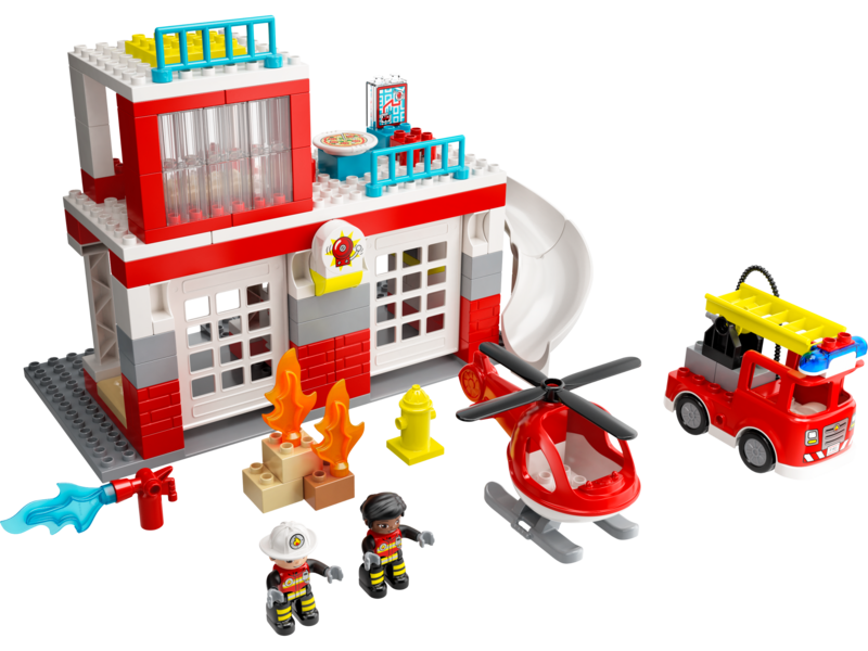 Fire Station &amp; Helicopter