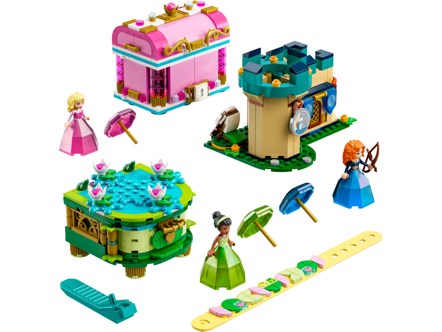 Aurora, Merida and Tiana’s Enchanted Creations