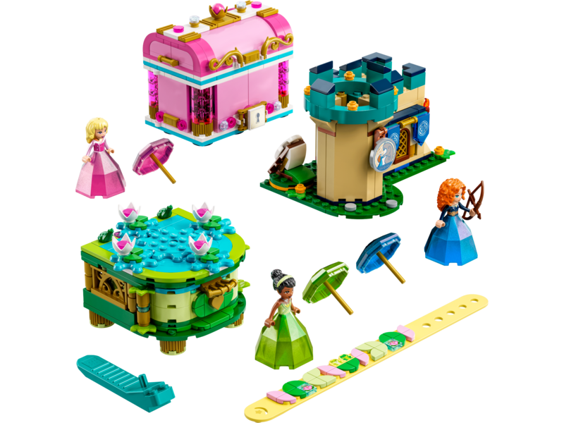 Aurora, Merida and Tiana’s Enchanted Creations