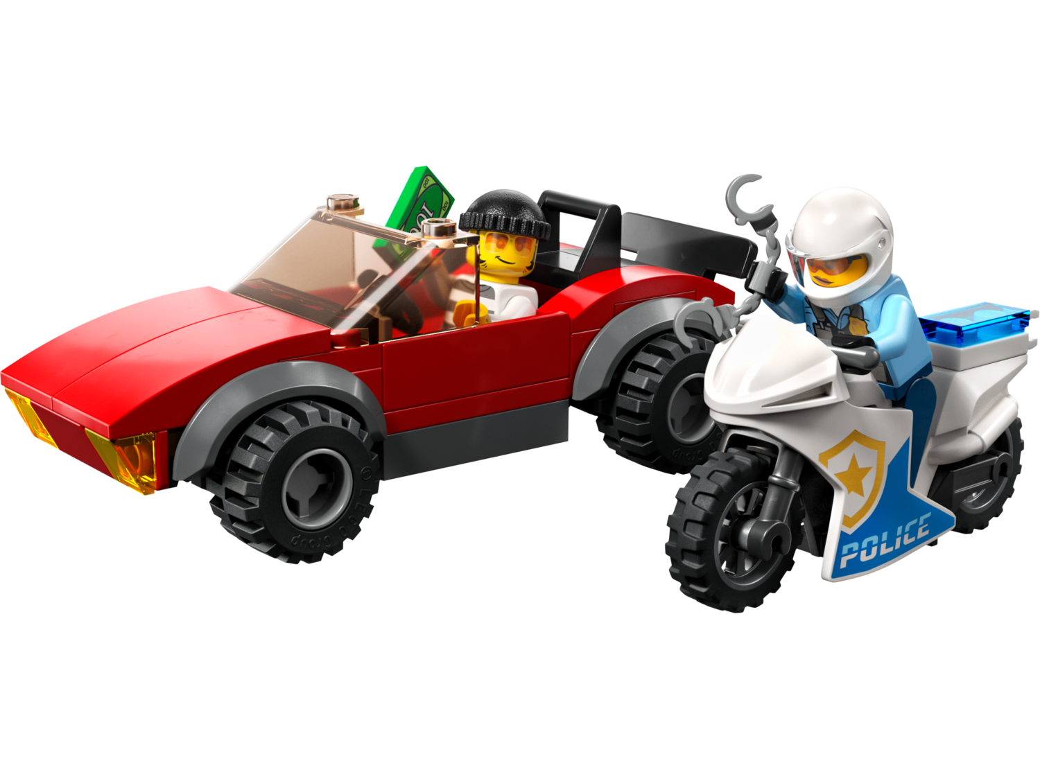 Police Bike Car Chase