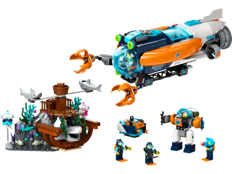Deep-Sea Explorer Submarine