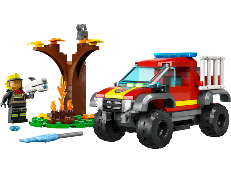 4x4 Fire Truck Rescue