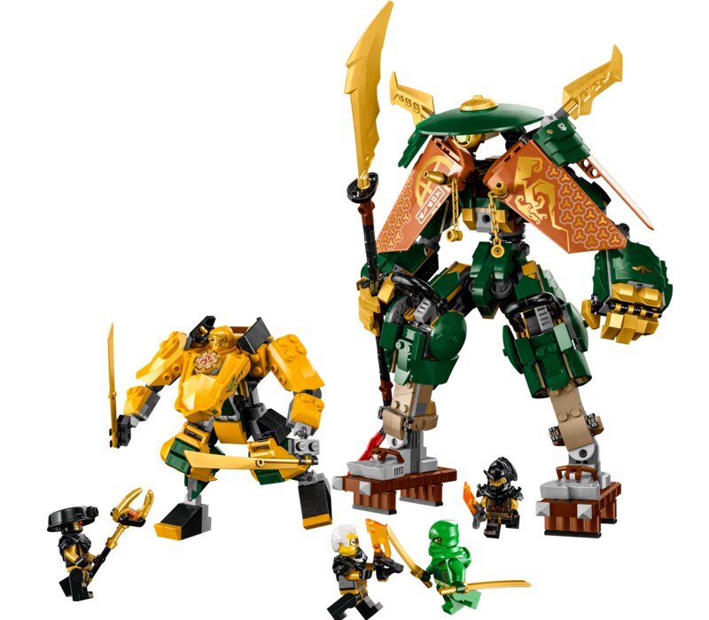 Lloyd and Arin&#39;s Ninja Team Mechs