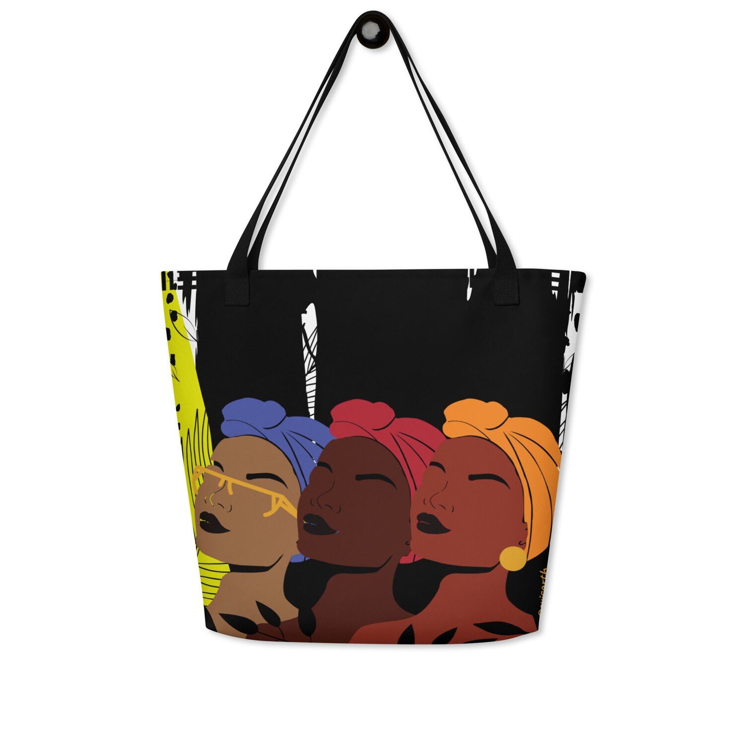 Large Tote Bag Queens -Sac cabas