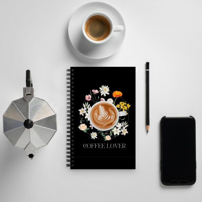 Coffee Lover Spiral notebook