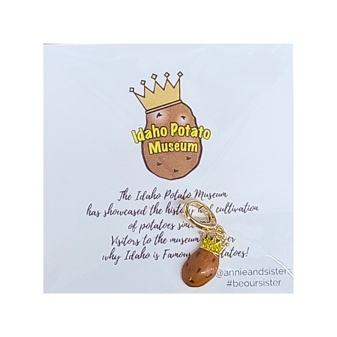 IPM Logo Potato Charm (Sterling Silver)