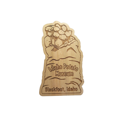 Sack Of Potatoes Wood Mag