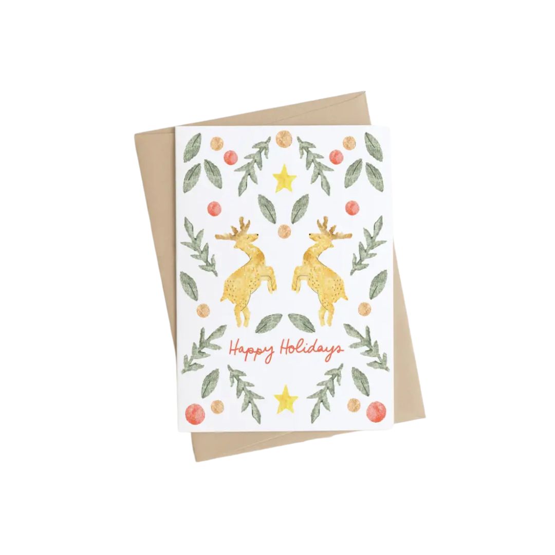 Greeting Card - Happy Holidays Greeting Card - Happy Holidays