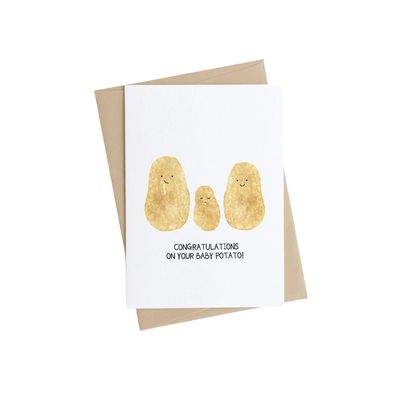 Greeting Card - Your Baby Potato