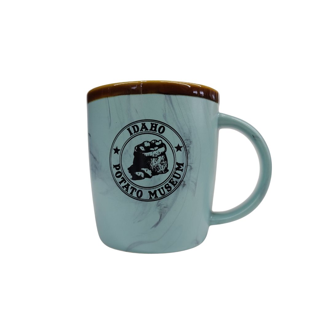 Potato Sack Teal Mug
