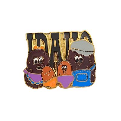 Potato Family Pin Potato Family Pin