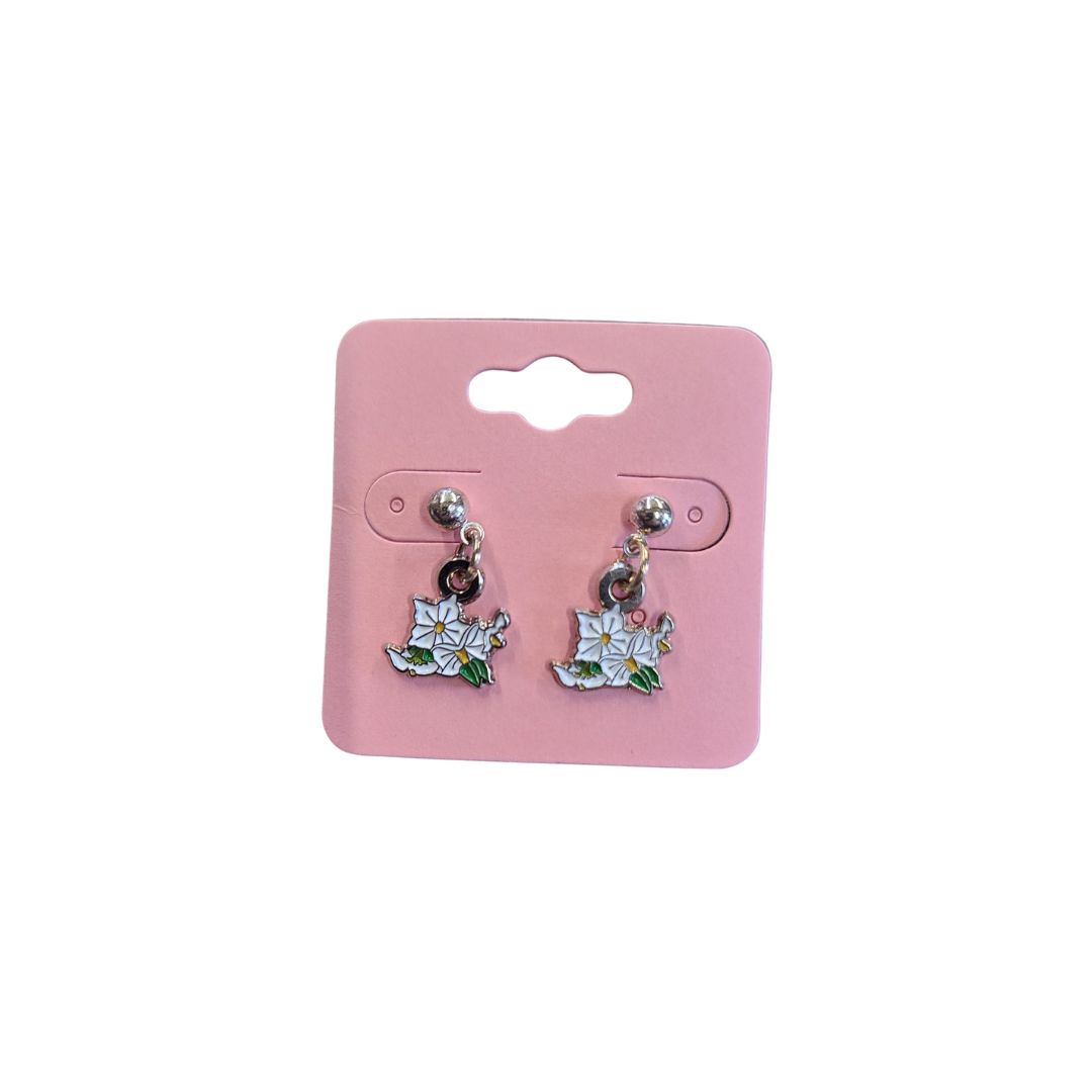 Potato Flower Stud Earrings