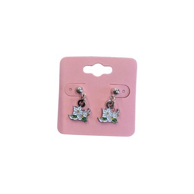 Potato Flower Stud Earrings