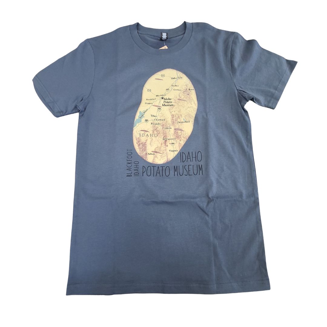 Potato Map - Adult Tee Potato Map - Adult Tee