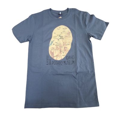 Potato Map - Adult Tee Potato Map - Adult Tee