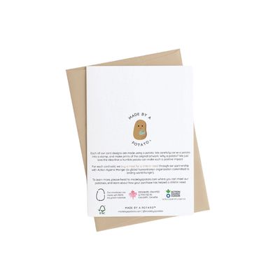 Greeting Card - Your Baby Potato