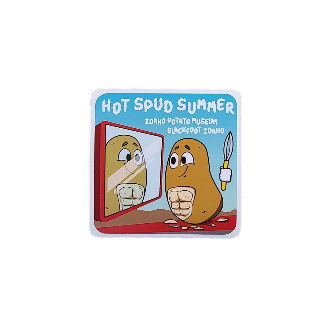 Classic Sticker- Hot spud summer Classic Sticker- Hot spud summer