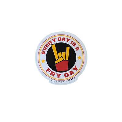 Classic Sticker- Fry Day