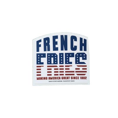 Classic Sticker- French Fries Since 1802 Classic Sticker- French Fries Since 1802