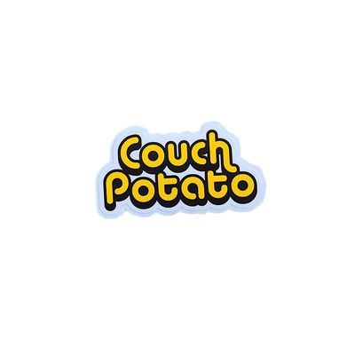 Classic Sticker- Couch Potato Classic Sticker- Couch Potato