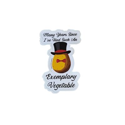 Classic Sticker- Exemplary Vegetable Classic Sticker- Exemplary Vegetable