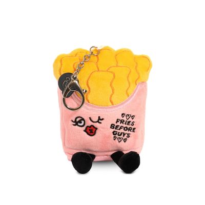 Fries Before Guys Fry Plush Bag Charm Fries Before Guys Fry Plush Bag Charm