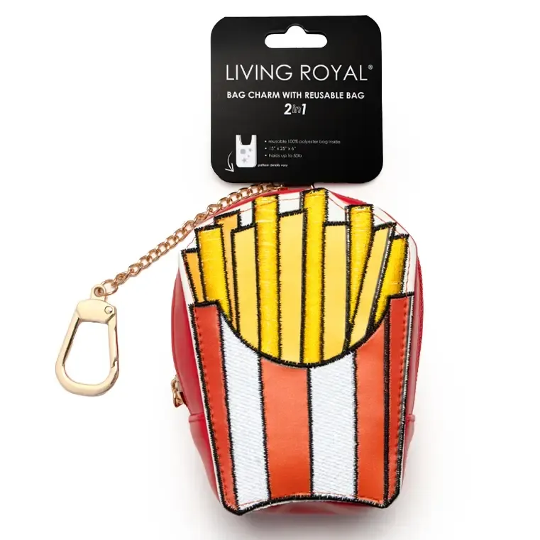 Fries 2 in 1 bag charm