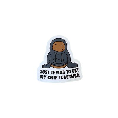 Classic Sticker- Chip Together Classic Sticker- Chip Together