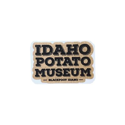 Classic Sticker - IPM Burlap Classic Sticker - IPM Burlap