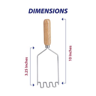 Potato Masher Wooden Handle