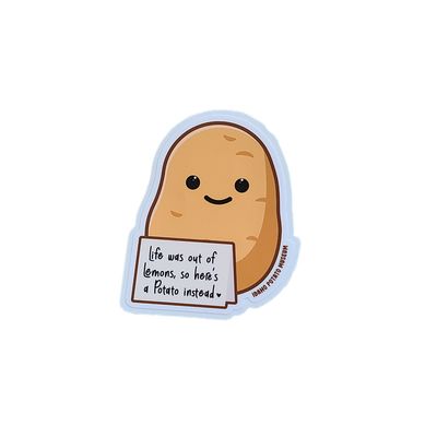 Classic Sticker- out of lemons