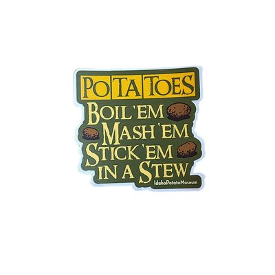 Classic Sticker- Boil 'Em Classic Sticker- Boil 'Em