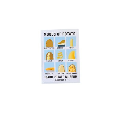 Classic Sticker- Moods (foods)