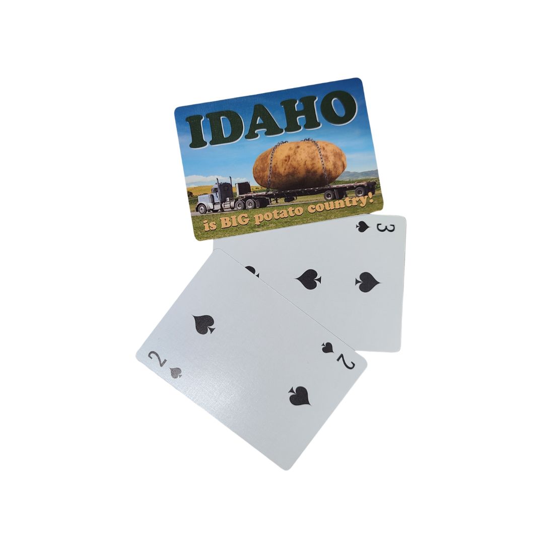 Idaho Big Potato Playing Cards