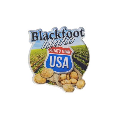 Blackfoot Potato Town Acrylic Mag Blackfoot Potato Town Acrylic Mag