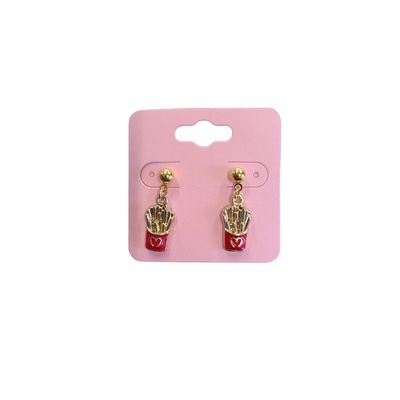 French Fry Stud Earrings