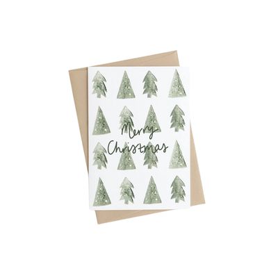Greeting Card - Merry Chrismas Greeting Card - Merry Chrismas