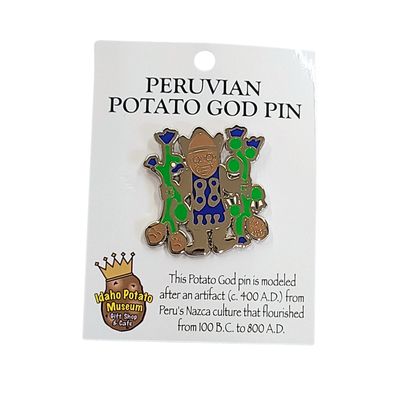 Potato God Pin