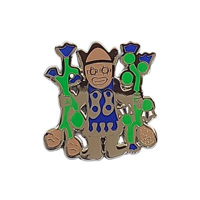 Potato God Pin
