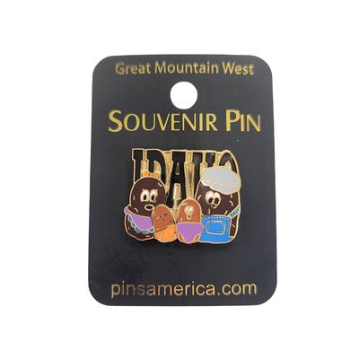 Potato Family Pin