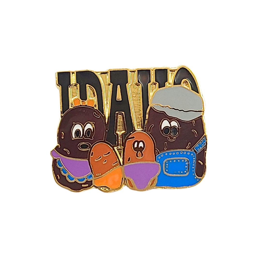 Potato Family Pin Potato Family Pin
