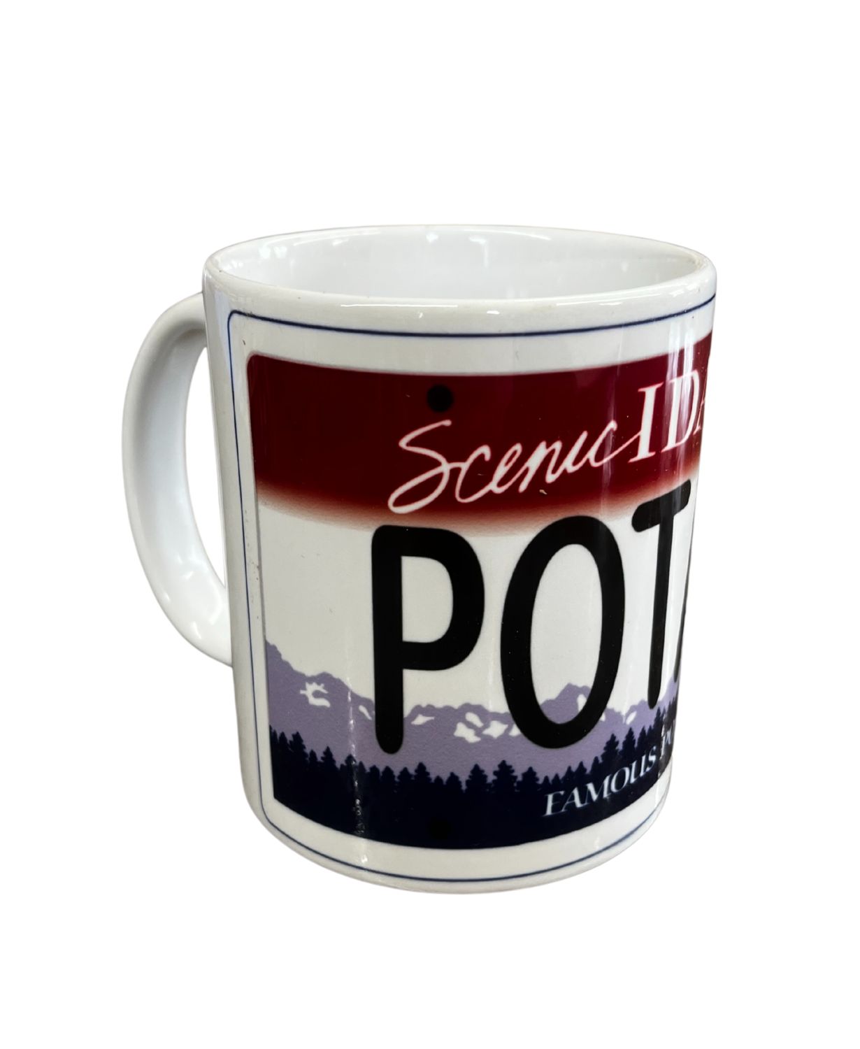 License Plate Mug
