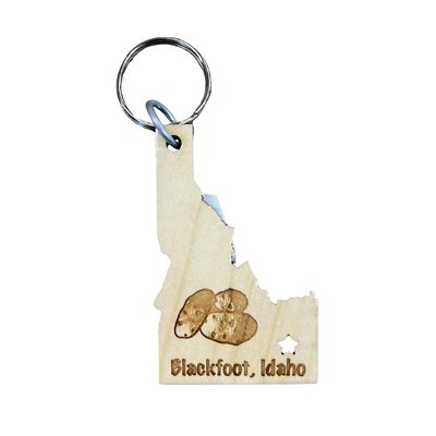 Idaho Shaped Wood KC Idaho Shaped Wood KC