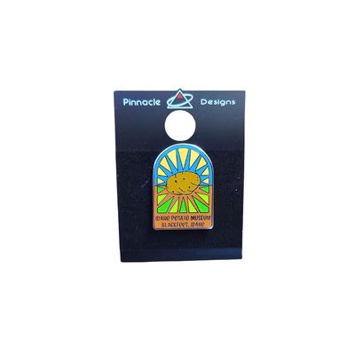 Rays And Rows Pin
