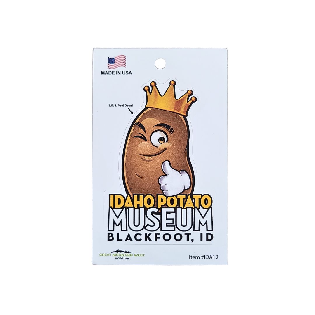 King Spud Sticker
