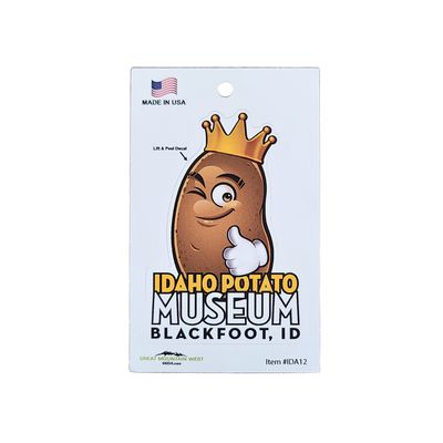 King Spud Sticker King Spud Sticker