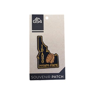 Black ID State Shape Potato Patch Black ID State Shape Potato Patch